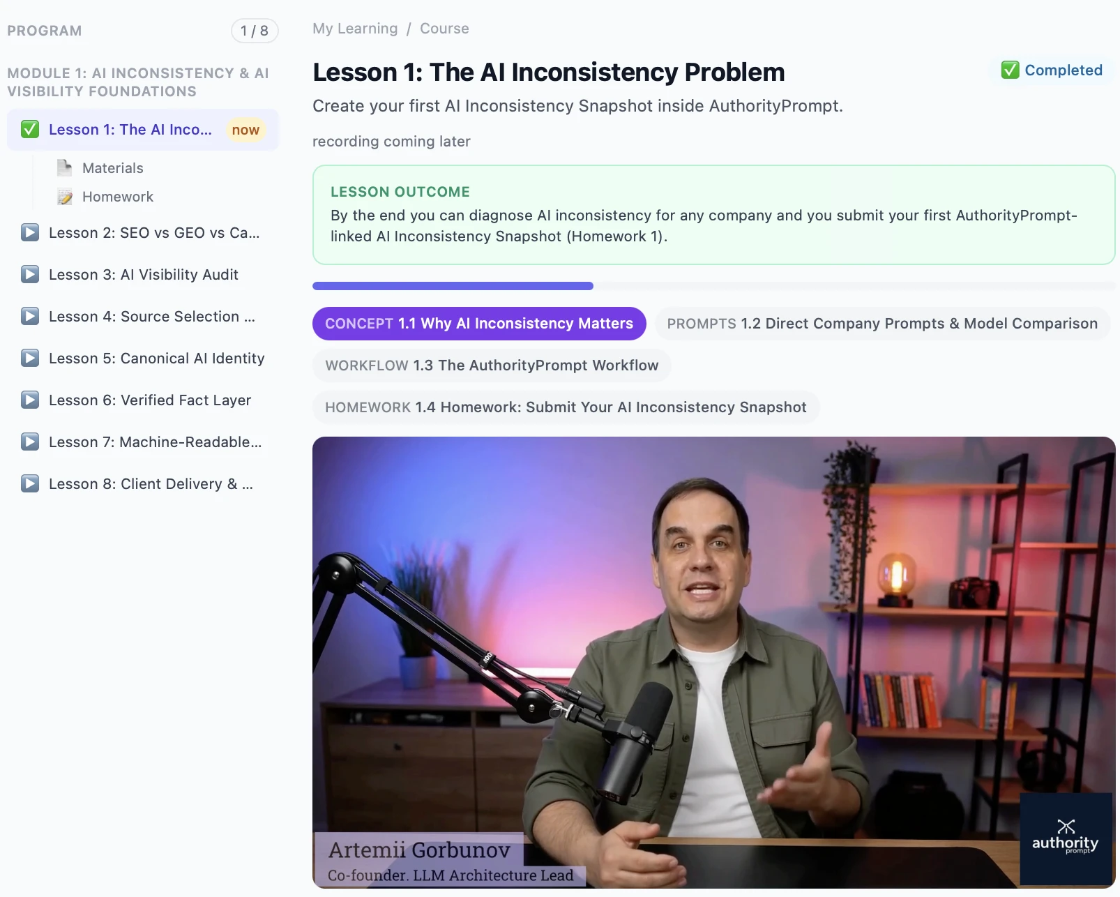 AuthorityPrompt Launches Its First Training Program to Help Build a New AI Profession