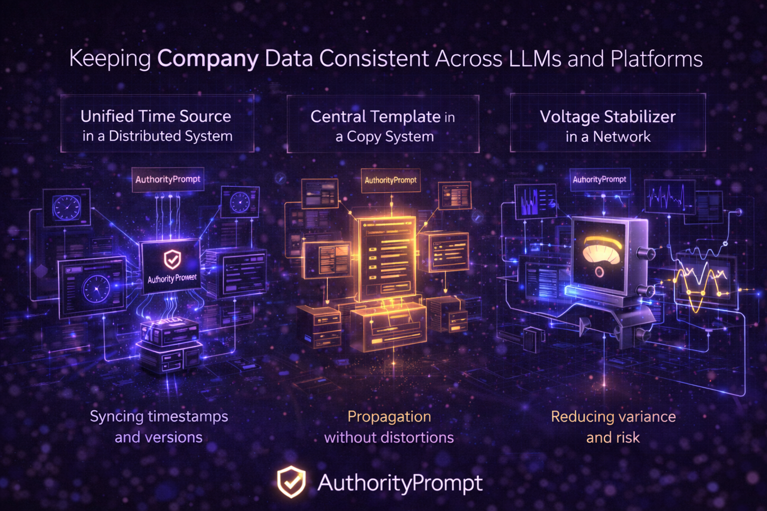 Keeping Company Data Consistent Across LLMs and Platforms