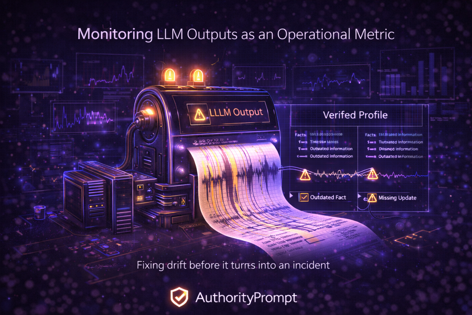 Monitoring LLM Outputs as an Operational Metric