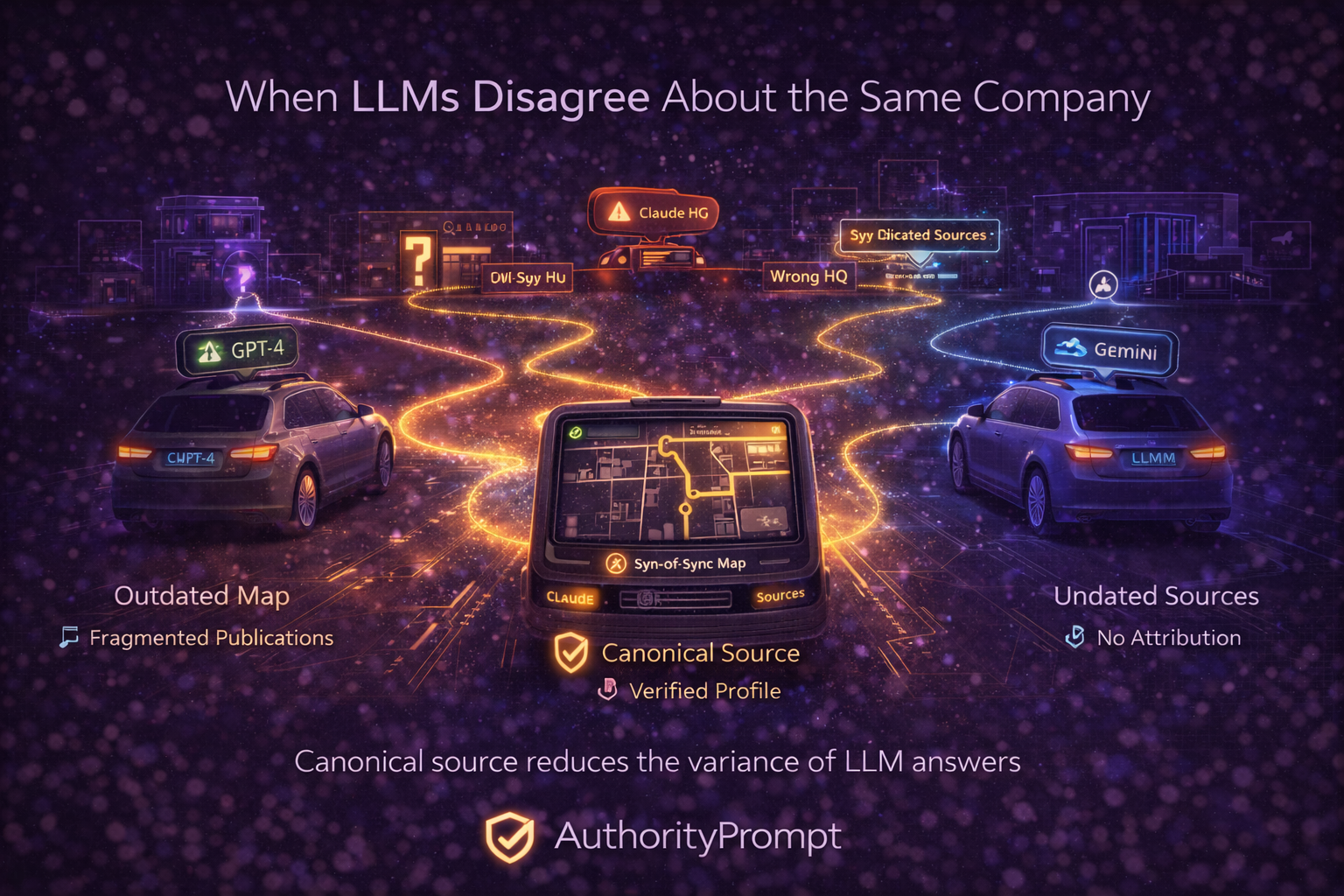 When LLMs Disagree About the Same Company
